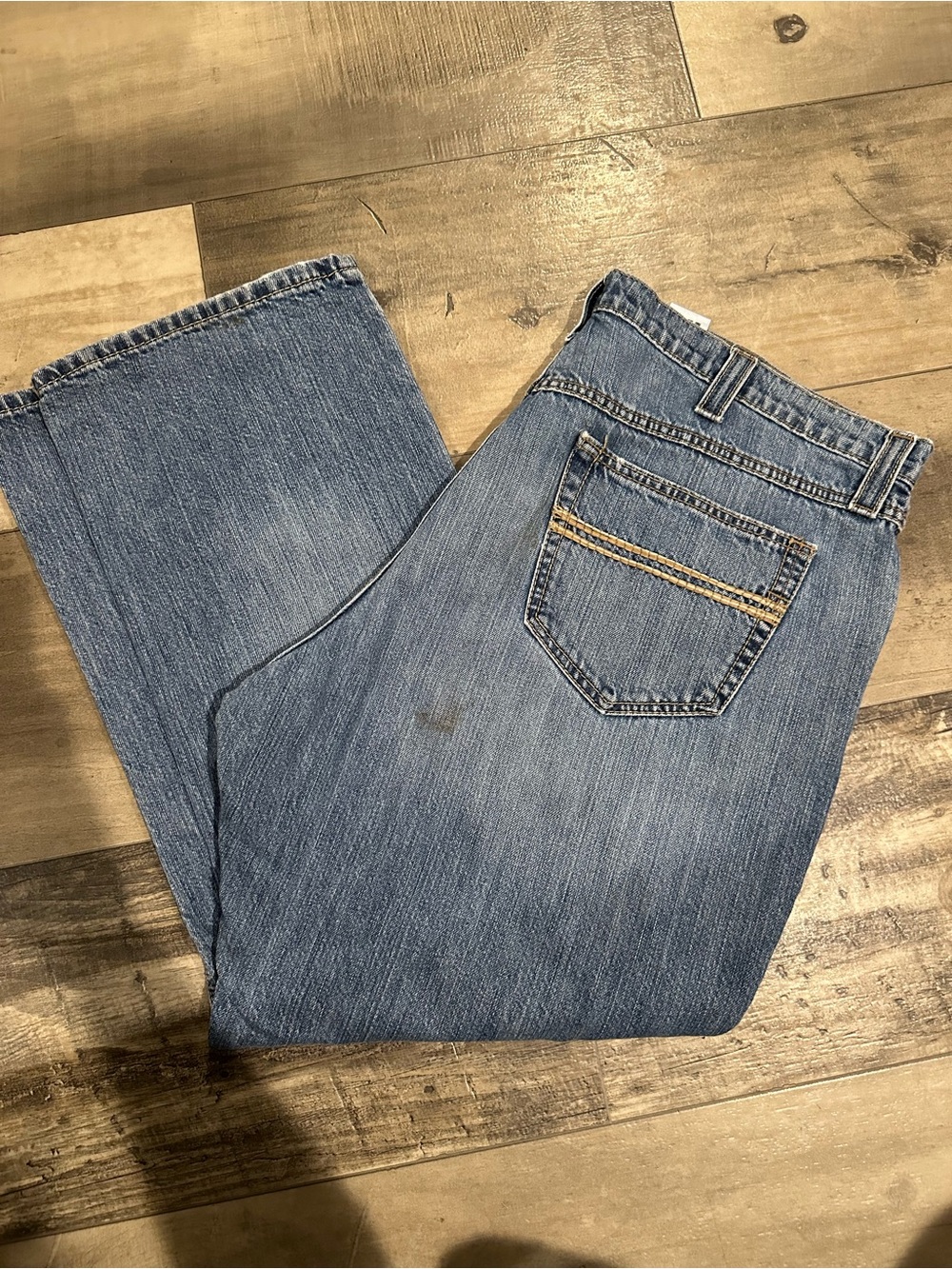 Cinch Men's Light Blue Relaxed Fit Jeans